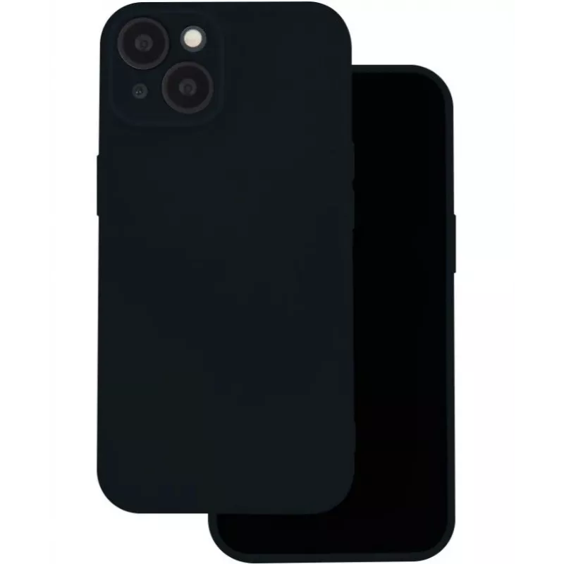 iLike Samsung Galaxy S24 FE Silikoninis Dėklas Juodas