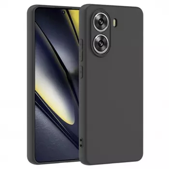 iLike Silicone Case for Xiaomi Poco X7 Pro 5G - Black