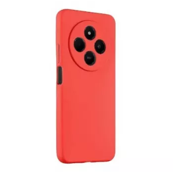 iLike Silicone Case for Xiaomi Redmi 14C 4G/14C 5G/Redmi A4/POCO C75 - Red
