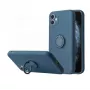 iLike Silicone Ring Case, skirtas Xiaomi Redmi Note 10 Pro / Pro Max - mėlyna