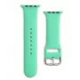 iLike Silicone Strap APS Silicone Watch Band, skirta Apple Watch 8/7/6/5/4/3/2/SE (41/40/38mm) dirželis laikrodžiui, mėtų spalvos