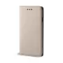 iLike Smart Magnet Case, skirtas Xiaomi Redmi 15 4G EU / 15 5G EU, Atsukamas dėklas su kortelių kišenėmis, Auksinis