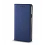 iLike Smart Magnet Case, skirtas Xiaomi Redmi 9C / 10A, tamsiai mėlyna - aukštos kokybės PU odos piniginės tipo dėklas su kortelių kišenėmis ir atlenkiama kojelė