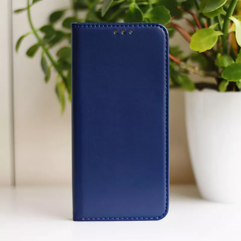 iLike Smart Magnetic Case, skirtas Xiaomi Redmi A7 Pro - tamsiai mėlynas