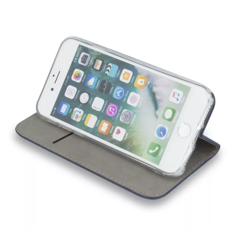 iLike Smart Magnetic Case, skirtas Xiaomi Redmi A7 Pro - tamsiai mėlynas