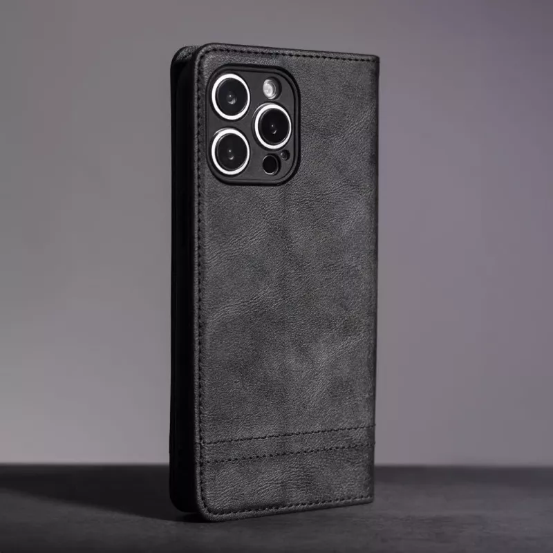 iLike Smart Seam dėklas, skirtas Samsung Galaxy S26 Ultra, juodas