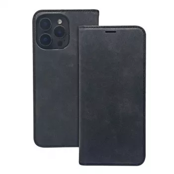 iLike Smart Suede Case, skirtas Xiaomi Redmi A3 4G (Global) - juoda