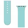 iLike Strap APS Silicone Band, skirtas Watch Ultra / 8 / 7 / 6 / 5 / 4 / 3 / 2 / SE (45 / 44 / 42 mm) – šviesiai mėlyna