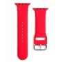 iLike Strap APS silikoninis laikrodžio dirželis, skirtas Apple Watch 8/7/6/5/4/3/2/SE (41/40/38 mm), raudonas