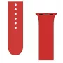 iLike Strap APS silikoninis laikrodžio dirželis, skirtas Apple Watch 8/7/6/5/4/3/2/SE (41/40/38mm), raudonas