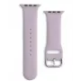 iLike Strap APS silikoninis laikrodžio dirželis, skirtas Apple Watch 8/7/6/5/4/3/2/SE (41/40/38 mm), violetinis