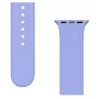 iLike Strap APS Silicone Watch Band for Apple Watch Ultra / 8/7/6/5/4/3/2 / SE (45/44/42mm) - Violetinė