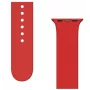 iLike Strap APS Silicone Watch Band, skirtas Apple Watch Ultra / Series 8/7/6/5/4/3/2 / SE (45/44/42 mm) - Raudona