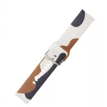iLike Strap Moro Band, skirta Samsung Galaxy Watch 42mm, silikoninis dirželis, kamufliažinis laikrodžio apyrankė