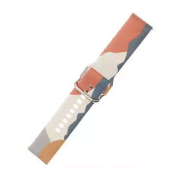 iLike Strap Moro Band, skirtas Samsung Galaxy Watch 46mm, silikoninis dirželis, laikrodžio apyrankė su raštu