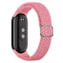iLike Universal Mi Band 8 apyrankė iš pintos medžiagos, rožinė
