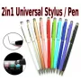 iLike Universal PN1 Universal 2-in-1 talpinis jutiklinis rašiklis su šratinuku (išmaniesiems telefonams ir planšetiniams kompiuteriams) violetinis