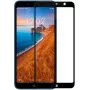 iLike Xiaomi Redmi 7A 2.5D juodas rėmelis pilni klijai grūdintas stiklas ekrano apsauga