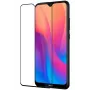 iLike Xiaomi Redmi 8 2.5D juodas rėmelis pilni klijai grūdinto stiklo ekrano apsauga