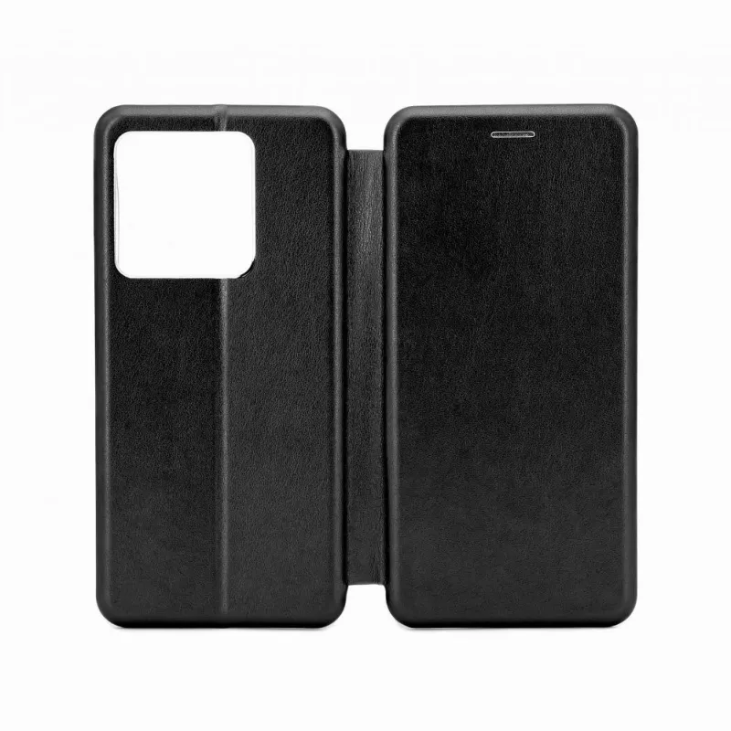 iLike Xiaomi Redmi Note 13 5G knygos dėklas plonas juodas