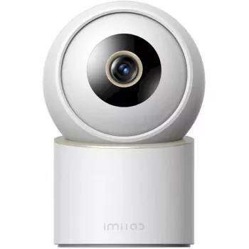 IMILAB C40 Home Security Camera, 2.5K QHD, 360° Pan, Night Vision, White