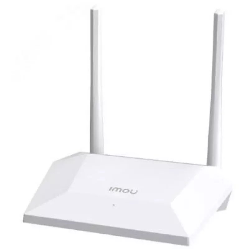 IMOU HR300 Wi-Fi 4 belaidis maršrutizatorius, 300 Mbps, 2.4 GHz, 1 WAN + 2 LAN prievadai, maršrutizatoriaus/AP/retransliatoriaus režimai, tėvų kontrolė