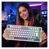INCA Gaming Keyboard RGB GraySwitch USB-C/BT 2.00m White (IKG-455)