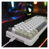 INCA Gaming Keyboard RGB GraySwitch USB-C/BT 2.00m White (IKG-455)