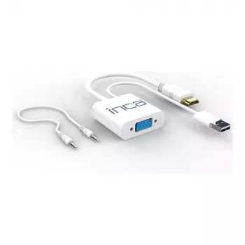 INCA VGA į HDMI + USB + garso keitiklis IVTH-01
