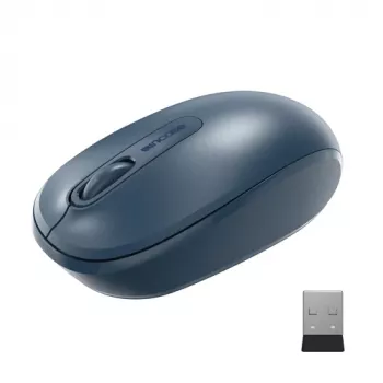 Incase Microsoft Wireless Mobile Mouse 1850 - ambidekstrinė optinė pelė, 2,4 GHz, 3 mygtukai, juoda
