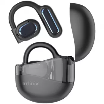 Infinix XBuds 3 Loop Atviro tipo belaidės ausinės Juodos