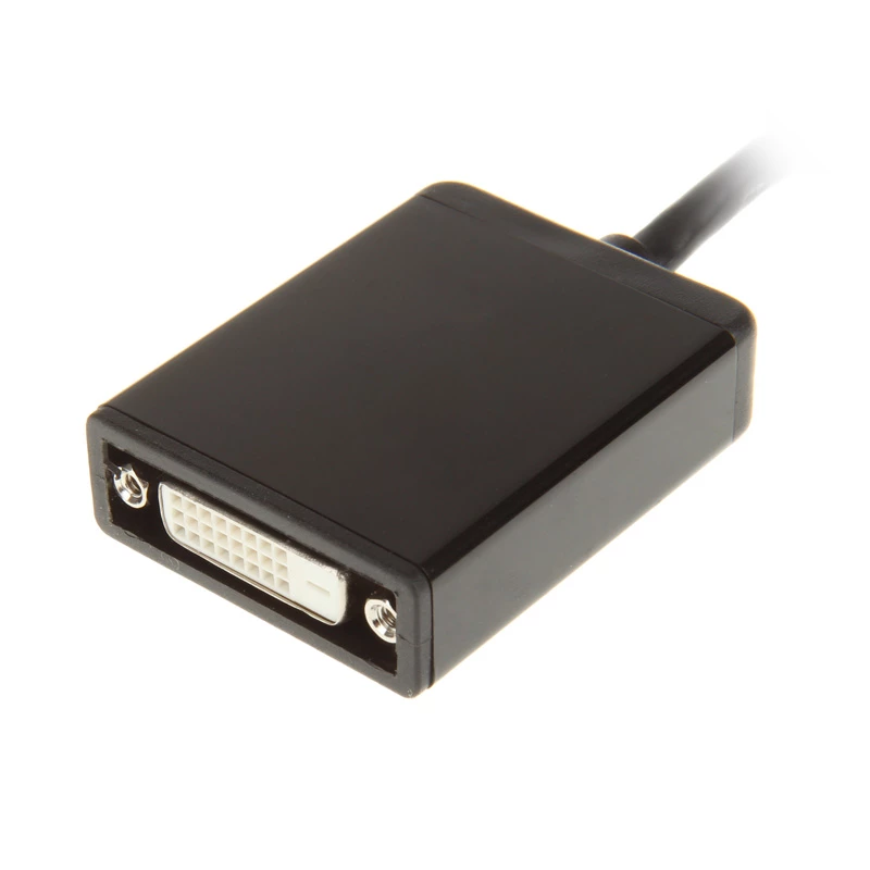 InLine DisplayPort adapterio laidas, DisplayPort kištukas į DVI-D 24+5 lizdą, juodas, 0,2 m