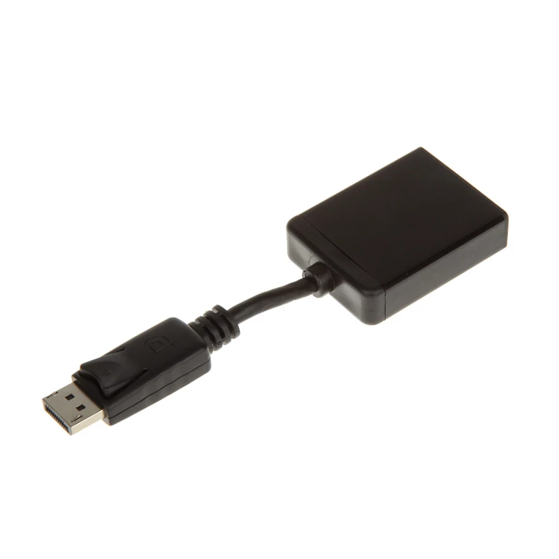 InLine DisplayPort adapterio laidas, DisplayPort kištukas į DVI-D 24+5 lizdą, juodas, 0,2 m