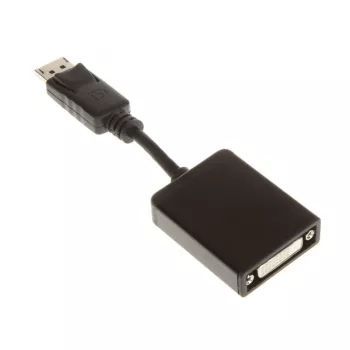 InLine DisplayPort adapterio laidas, DisplayPort kištukas į DVI-D 24+5 lizdą, juodas, 0,2 m