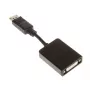InLine DisplayPort adapterio laidas, DisplayPort kištukas į DVI-D 24+5 lizdą, juodas, 0,2 m