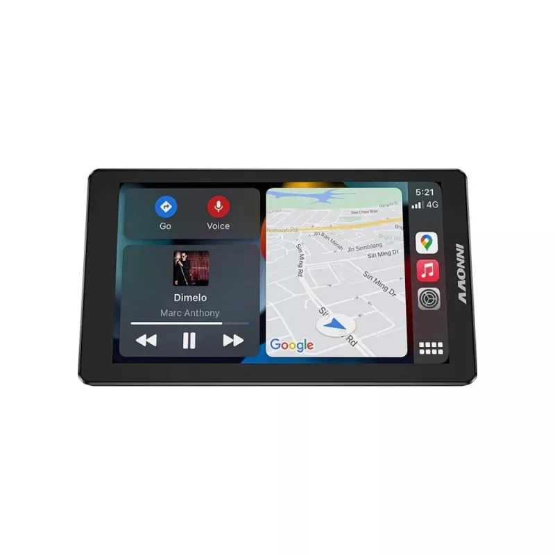 INNOVV N2 BMW motociklo dviejų kanalų vaizdo registratorius su Apple CarPlay, 1080p priekinė ir galinė, GPS, Wi-Fi, IP67