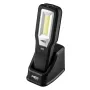 Apžiūros lempa 550 lm COB LED su įkrovimo stotele ir pagrindu