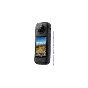 Insta360 X6 360 kamera Standard Bundle Midnight Black, 8K vaizdo įrašas, 72MP nuotraukos, FlowState stabilizacija