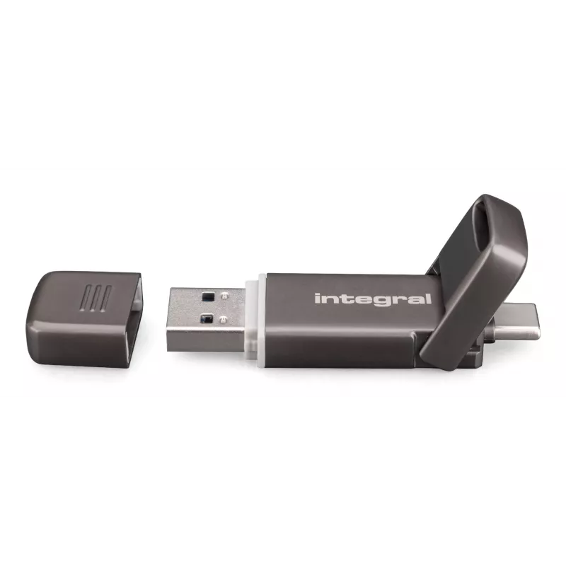 Integral 128GB USB 3.2 Gen 2x1 SlimXpress Dual External SSD