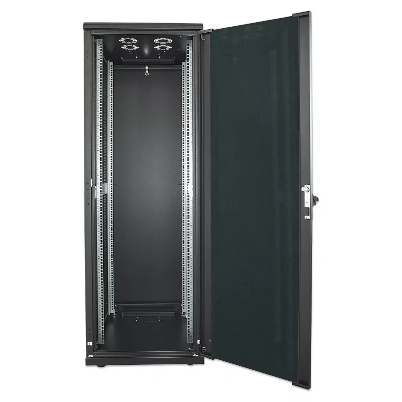 Intellinet 36U 19 colių tinklo spinta 800x800mm juoda nesurinkta