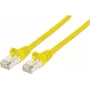 Intellinet didelio našumo Cat.7 SFTP tinklo kabelis, RJ45 vyriškas į vyrišką, 30 m, be halogenų, geltonas 741248