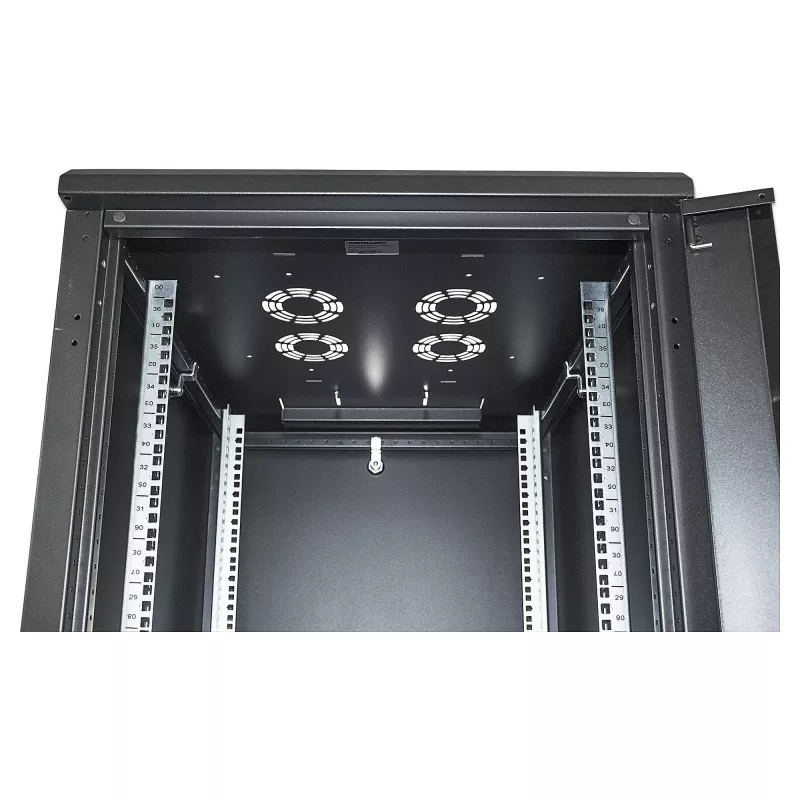Intellinet tinklo spinta 32U 800x800mm juoda, surinkta (krovininis pristatymas)