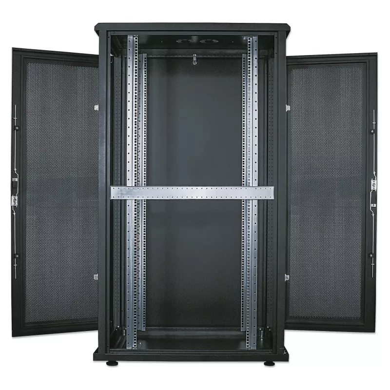 Intellinet Server Cabinet 26U 600x1000mm Black, Assembled (Freight Shipping)