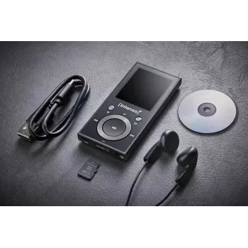 Intenso MP3 grotuvas 64GB juodas