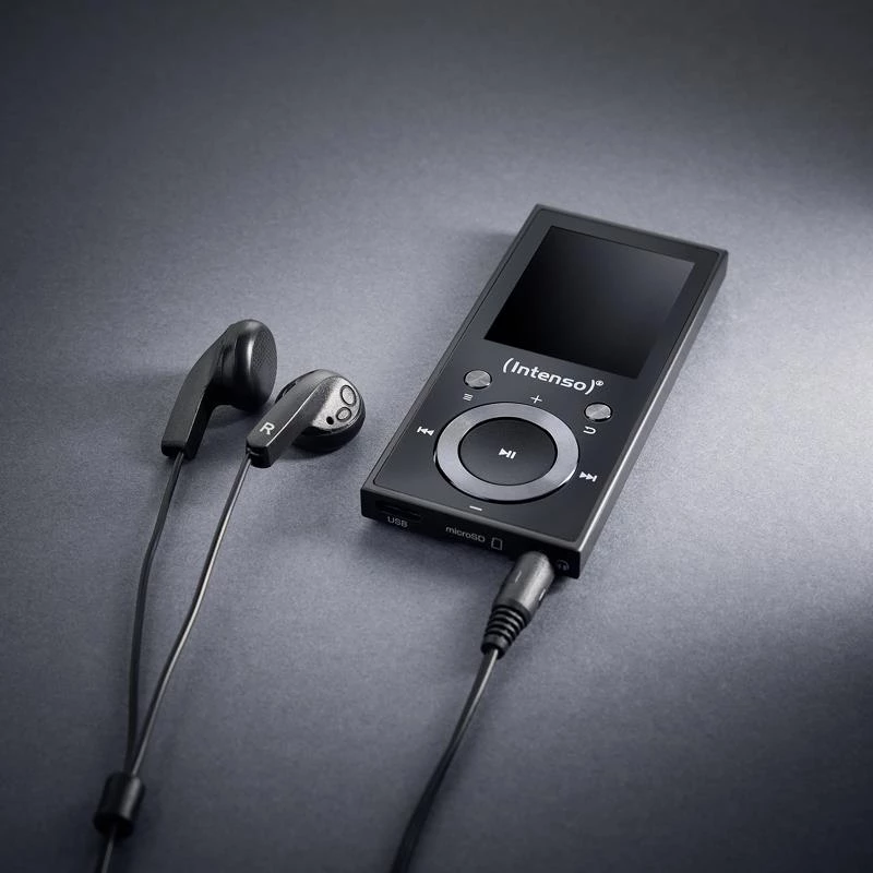Intenso MP3 grotuvas 64GB juodas