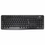 Inter-Tech AC KB-208 belaidžio klaviatūros ir pelės rinkinys, juodas (88884137)