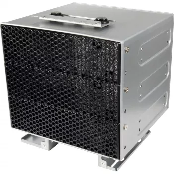 Inter-Tech IPC tvirtinimo laikiklis ER-47045-2 - 3.5 inch į du 2.5 inch SSD/HDD, juodas