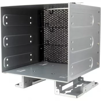Inter-Tech IPC tvirtinimo laikiklis ER-47045-2 - 3.5 inch į du 2.5 inch SSD/HDD, juodas