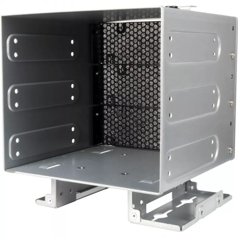 Inter-Tech IPC tvirtinimo laikiklis ER-47045-2 - 3.5 inch į du 2.5 inch SSD/HDD, juodas