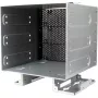 Inter-Tech IPC tvirtinimo laikiklis ER-47045-2 - 3.5 inch į du 2.5 inch SSD/HDD, juodas